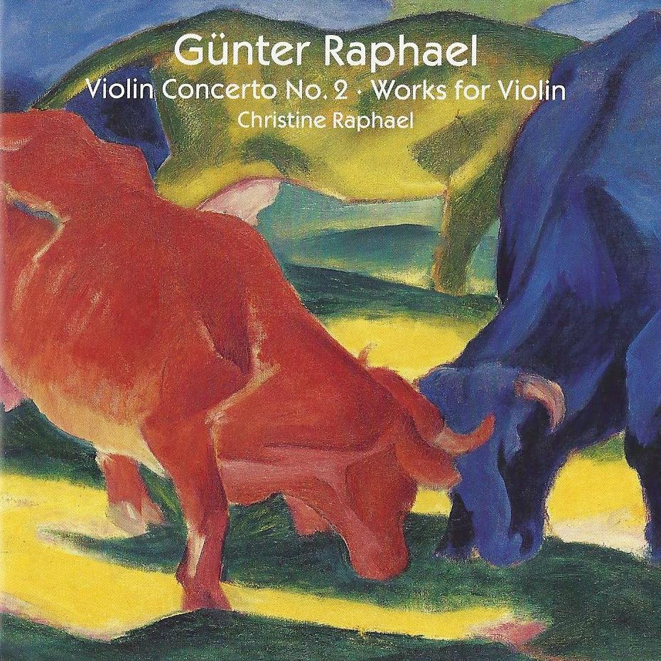 Obra per a violí de Günter Raphael